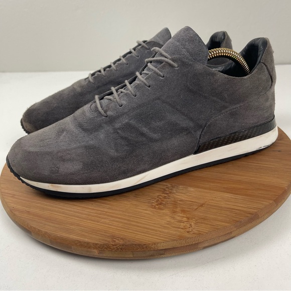 Porsche Design Made in Italy Men’s Suede Sneakers - Picture 3 of 12